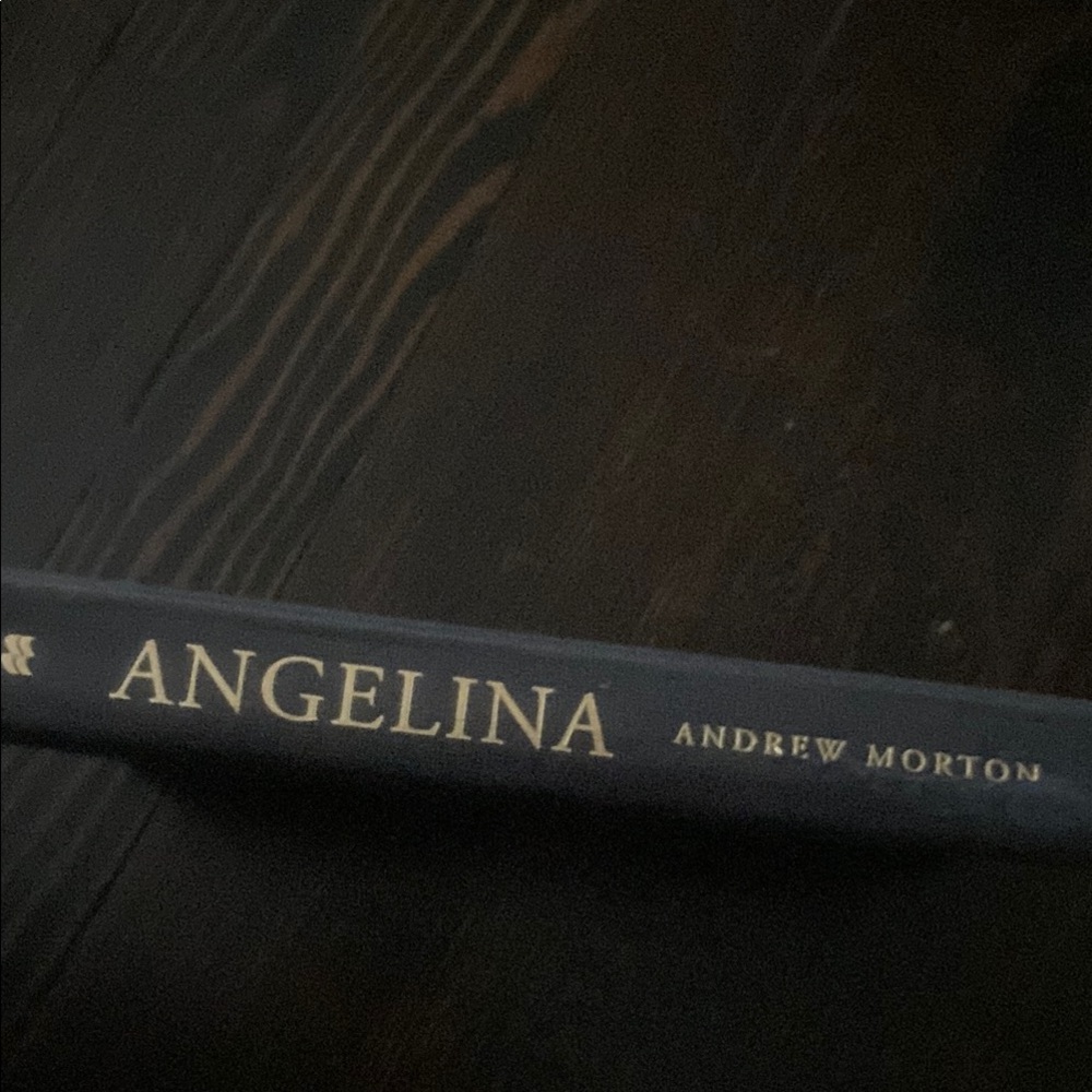 Angelina by Andrew Morton - Black Hardcover Book
